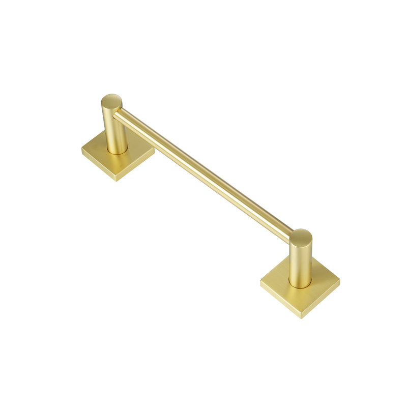 Avalon - Porte-serviettes simple, H 2,76 po x l 19,57 po x P 2,76 po, Laiton satiné