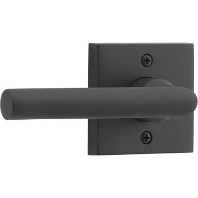 Satin Black Half Dummy Door Lever