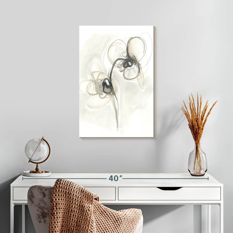 Avery - geste floral neutre I, H 24 po x l 16 po