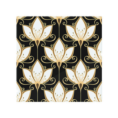 Floral Pattern Splash Back