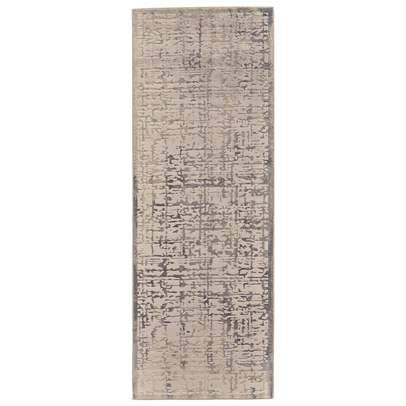 Marcourt Abstract Indoor Rug, Runner 2'10" x 7'10"