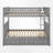 Sydnie 2 Drawer Standard Bunk Bed-25249979-25249980