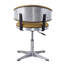 Tabouret ergonomique en cuir Curmeric