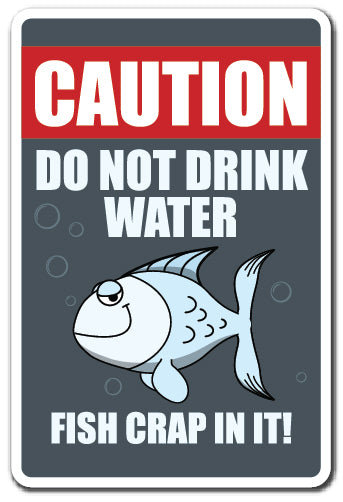 Attention, ne buvez pas d'eau