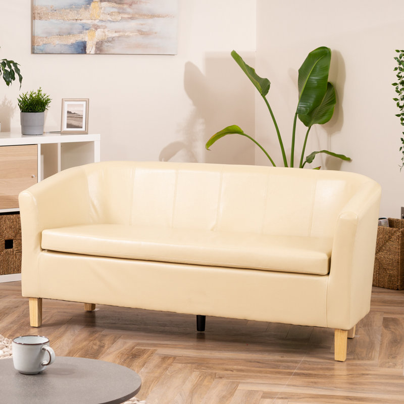 Lanesha 3 Seater Sofa, Cream
