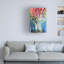 Art mural sur toile tendue - «Encore Debout» de Sylvie Demers pour décoration de salon, de chambre à coucher ou de bureau - 22 x 32-911459878