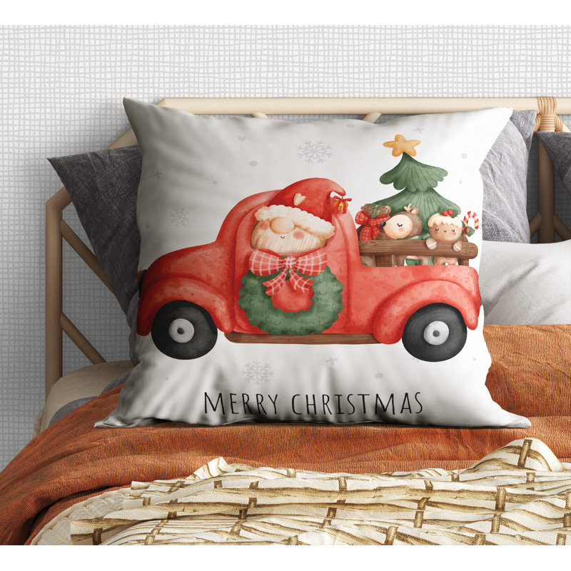 Outdoor Reversible Throw Pillow, 16" x 16"