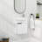 Abeel 16.82'' Single Bathroom Vanity with Ceramic Top