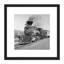 Everett DeGolyer Topeka Santa Fe Locomotive Train Photo 1 Piece Single Picture Frame Wall Art