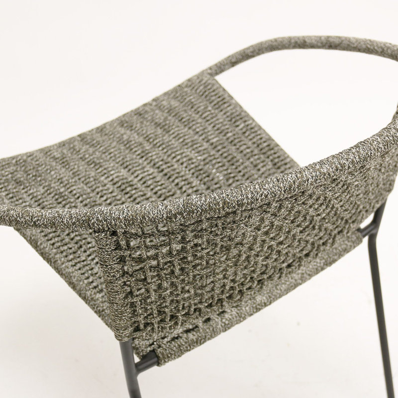 Fauteuil Cove / gris anthracite / blanc, Vert/blanc