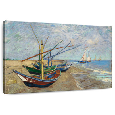 Mehar Fishing Boats On The Beach II