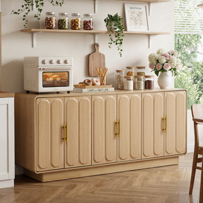Buffet de 62,99 po de largeur avec tablette réglable