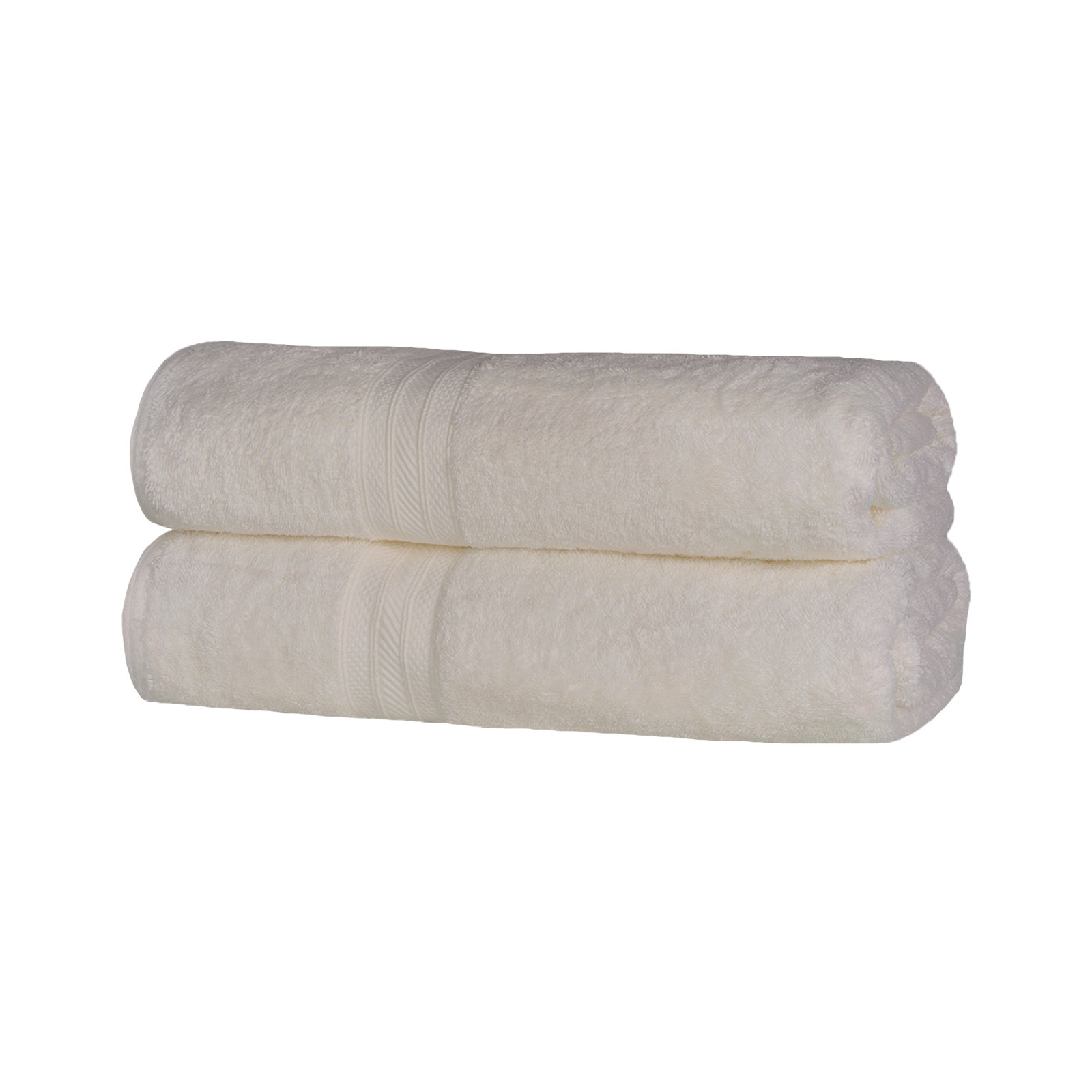 Combed Cotton Bath Sheet, Ivory