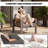 7 Piece Aluminum Patio Furniture Set, Modular Outdoor Conversation Set With Thick Cushions For Patio, Balcony, Backyard