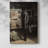 Vintage Portrait Print X -Gallery Wrapped Cavas-108825082