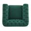 Fauteuil club pivotant rembourré Danyiel Chesterfield