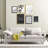  6 Piece Minimalist Gallery Wall Frame Sets, Multi Size 11x14 x2,9.5x12 x2,8x9.5 x2