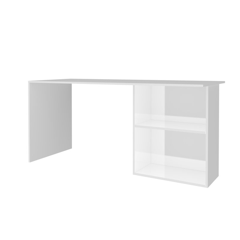 Giampaolo Writing Desk, White Glossy