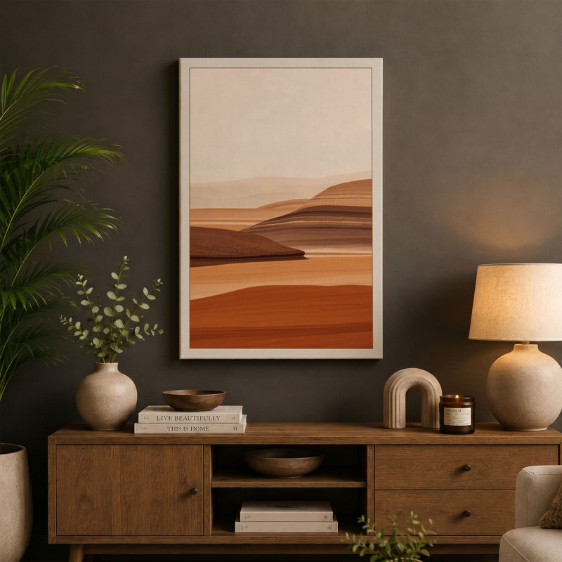 Print, 18x12 - 45.7 x 30.5 cm, Taupe Border