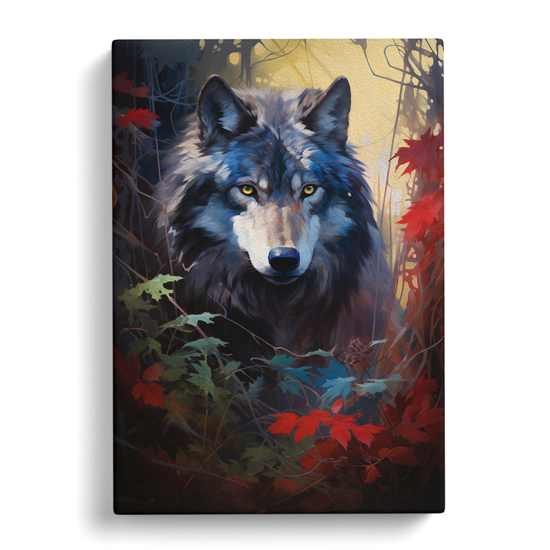 Wolf Hard Edge No.3 - Print, 76cm H x 50cm W x 3cm D