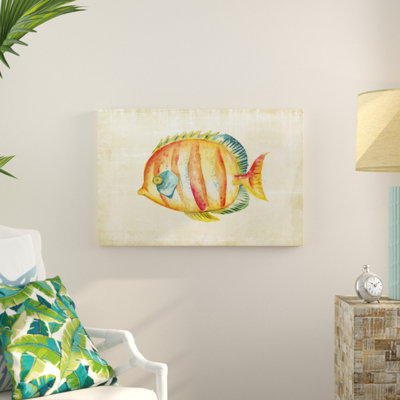 Aquarium Fish II by Chariklia Zarris - Painting Print