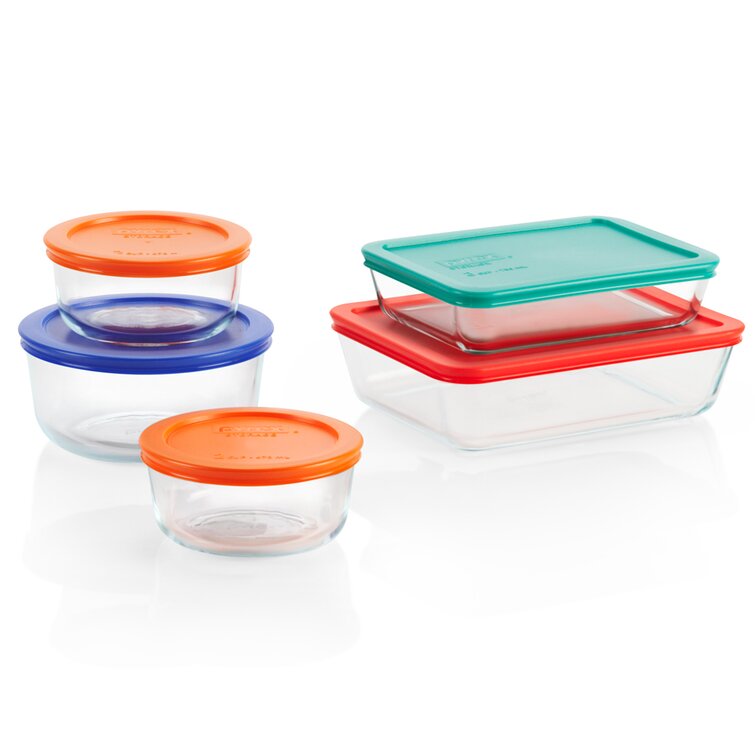 Pyrex Dish 5 Food Storage Container Set & Reviews