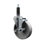Semi Steel Swivel Expanding Stem Caster with Brake SCC TLB 4" x 1"