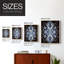 «Vintage Abstract Print CLXII», reproduction encadrée - bois massif-1516334355-1516334367
