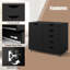 78cm Wide 5 -Drawer Mobile File Cabinet