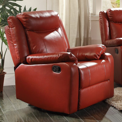 Mouzon Faux Leather Recliner