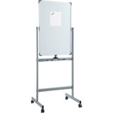 Freestanding Steel Reversible Magnetic Whiteboard