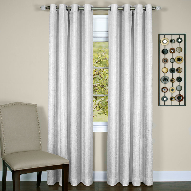 Taylor Blackout Single Curtain Panel, 50" W x 84" L