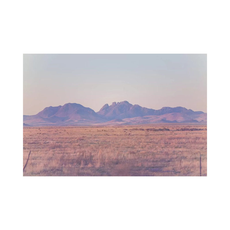 West Texas Sunset by Ann Hudec - Wrapped Canvas Print, 20.32 cm H x 30.48 cm W