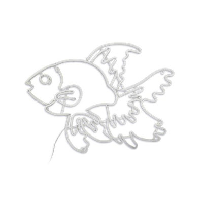2D Betta Fish Sign