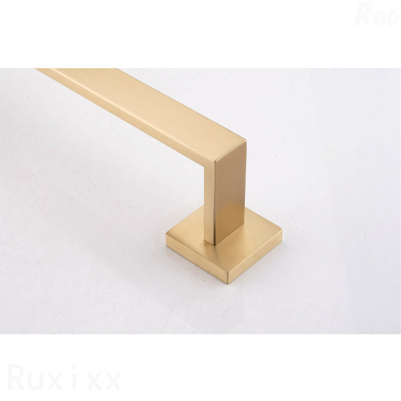 4 - Piece Bathroom Hardware Set, Brushed Gold