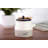Salt Cellar With Lid And Spoon (10 Oz) - Handmade Salt Keeper W/Wooden Spoon - Ceramic Salt Container With Lid - Stylish Salt Storage Container