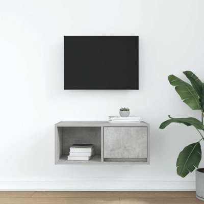 TV Cabinet 80X31x25.5 Cm Engineered Wood