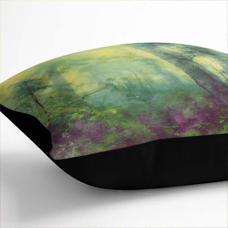 Square Cushion, 40cm H x 40cm W x 15cm D, Black