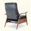 Fauteuil inclinable à accoudoirs en bois-424865033