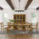 Fahrettin Pine Solid Wood Dining Table