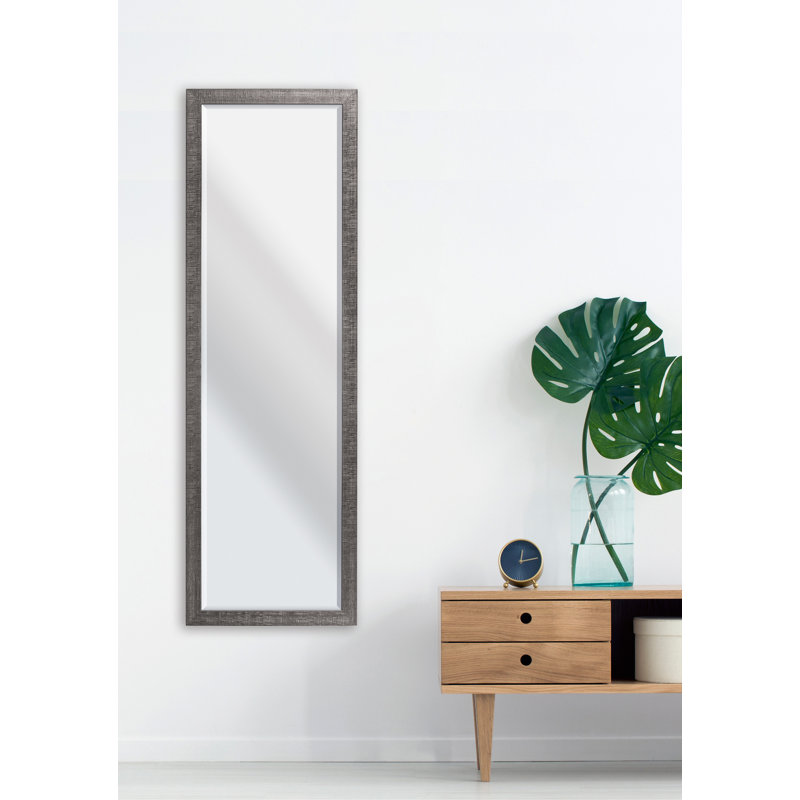 Flat Wall Mirror, Silver