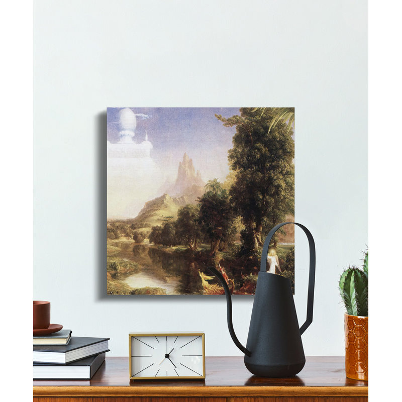 Ressler 1 Piece Wrapped Canvas Wall Art Set, 6x6