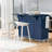 Versatile Kitchen Island with Multiple Storage Options and Mobility Features
