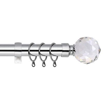 Ehrhardt Silver Curtain Track/Rail
