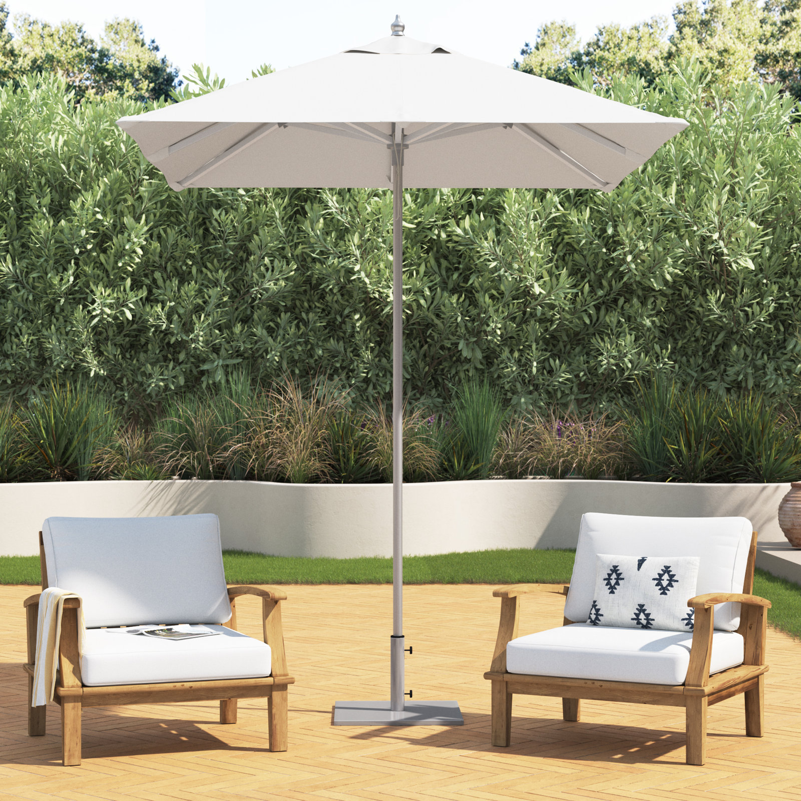 Toscha Sunbrella® Umbrella, Canvas Natural Sunbrella® Canvas