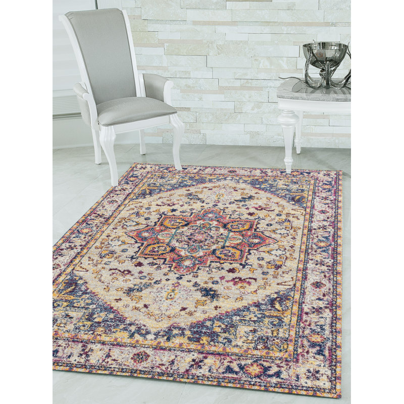 Tapis crème Dietz, Rectangulaire 9 pi 8 po x 13 pi 2 po