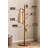 Classic Solid Wood Clothes And Hat Stand-624641977