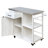 Outdoor Kitchen Island Fir Wood Prep Station Lockable Kitchen Cart With Stainless Top, Ample Storage Space, Towel And Spice Racks For Patio And Outdoor-129457773