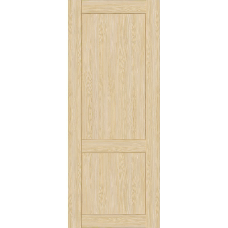 Panelled Prefinished Standard Door, Loire Ash, 27.75" x 79.37"