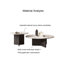 Table basse simple en marbre-352304083